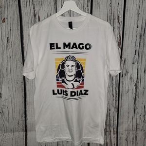 Colombian player Luis Diaz soccer t shirt